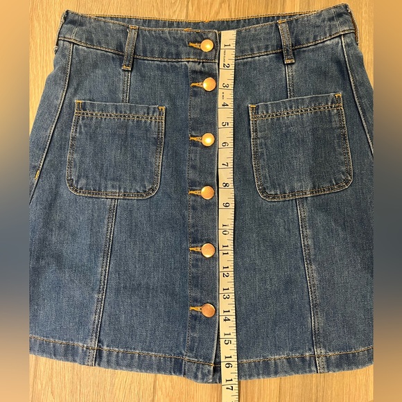 Denim skirt size US 8 - Picture 7 of 7